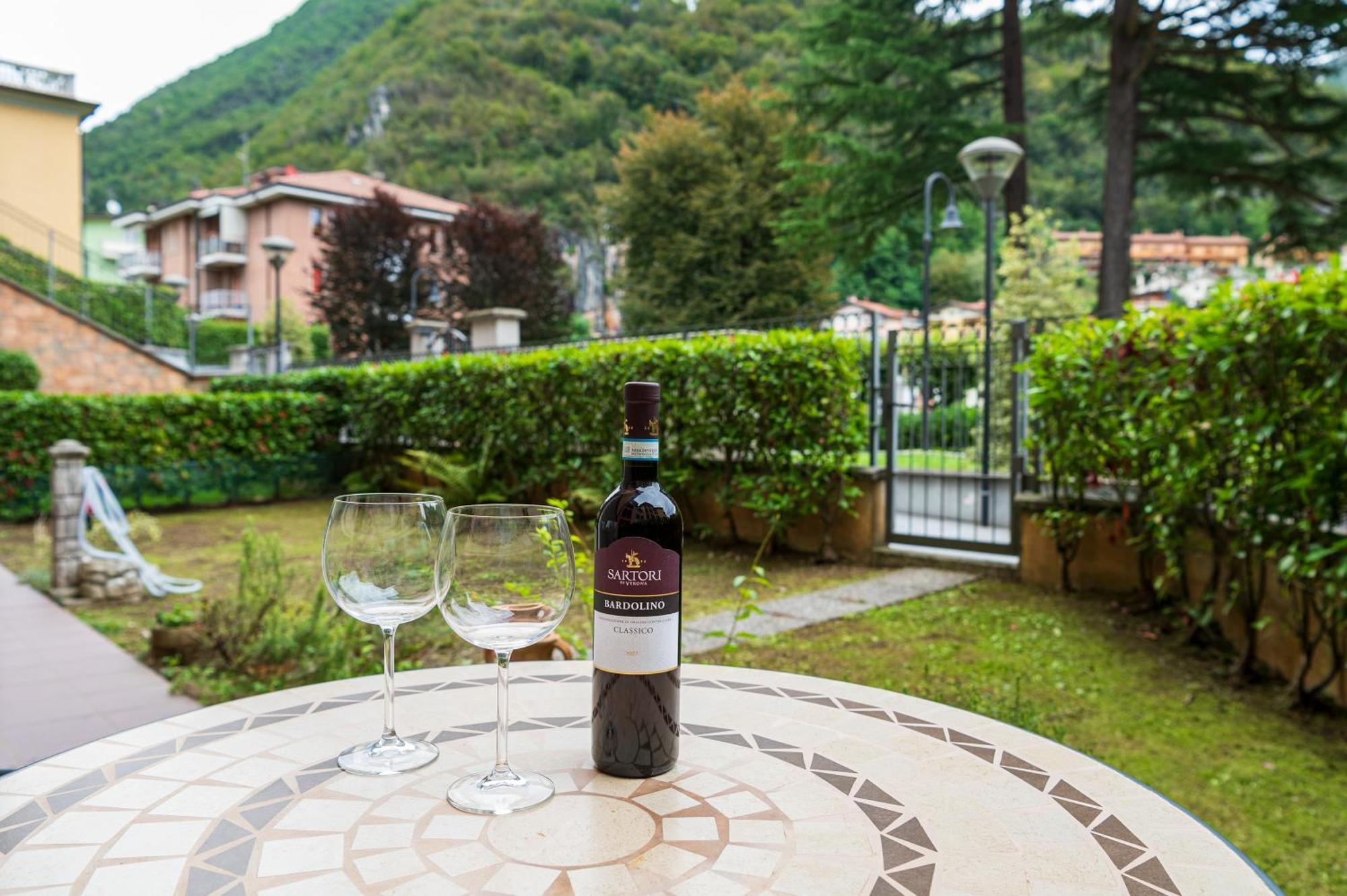 Como Palace San Pellegrino Terme Exterior foto